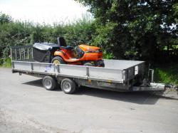 Sit Ride Mower Delivery Collection